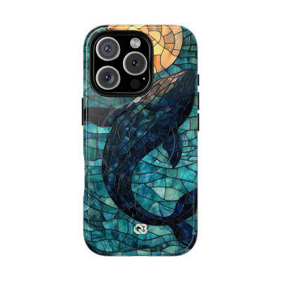 Stained Moon Whale · Tough+ Fundas para teléfono para iPhone · Magsafe
