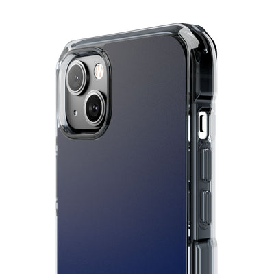 Blue Impact MagSafe Phone Case for iPhone - Midnight Cobalt Fade