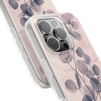 Ethereal Indigo Eucalyptus · Soft Phone Case for iPhone