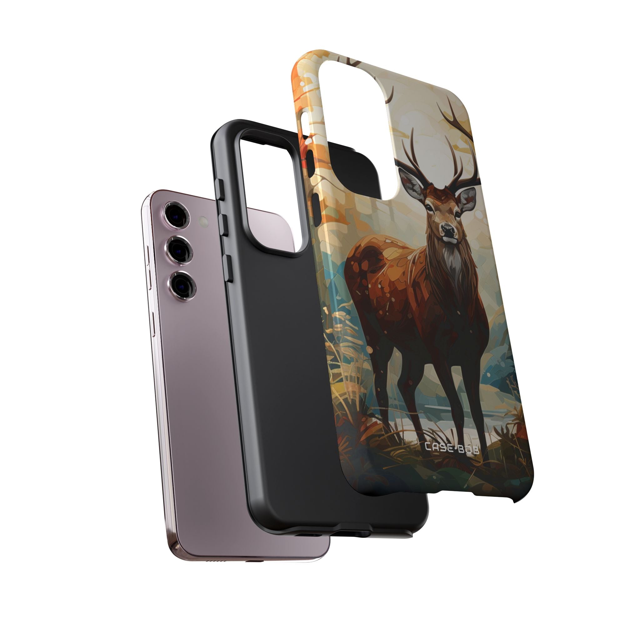 Glowing Stag Samsung S23 Plus Case - Tough - CASE•BOB