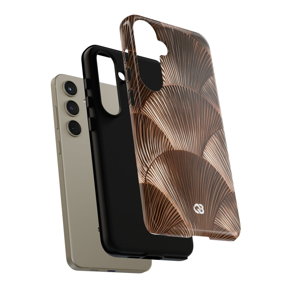 Rose Gilded Fan · Tough Phone Case for Samsung · Gold