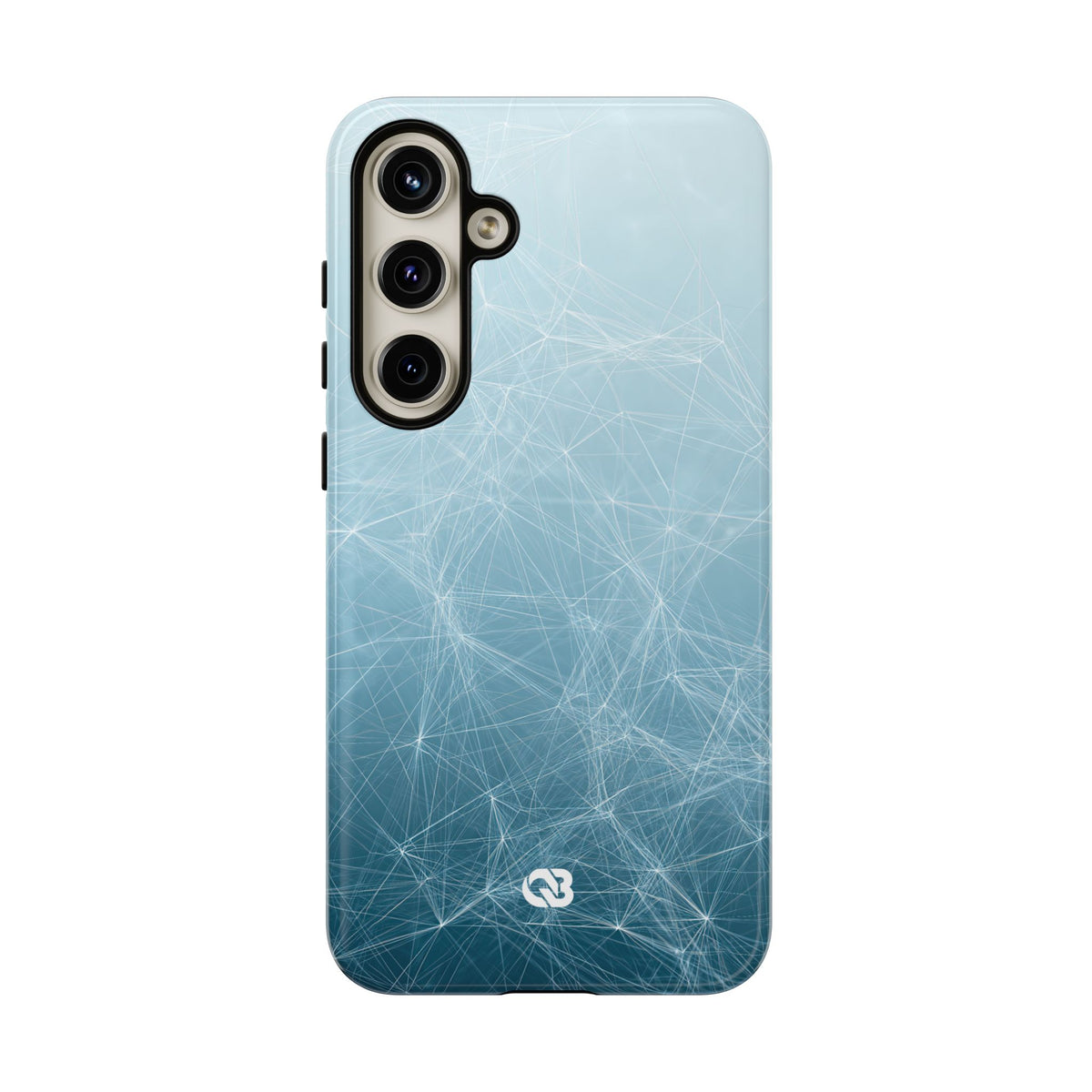 Linear Lattice · Tough Phone Case for Samsung · Blue