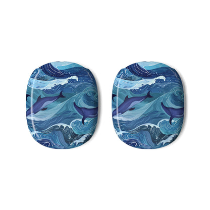 Dolphin Wave Dance - AirPod Max Case