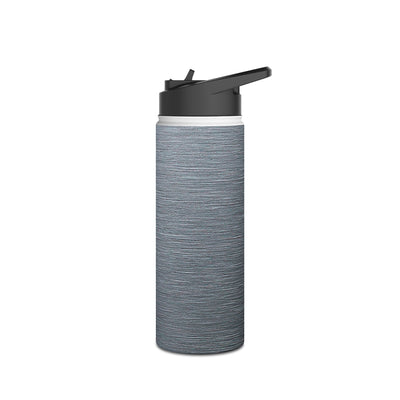 Brushed Aluminum · Insulated Water Bottle · Silver