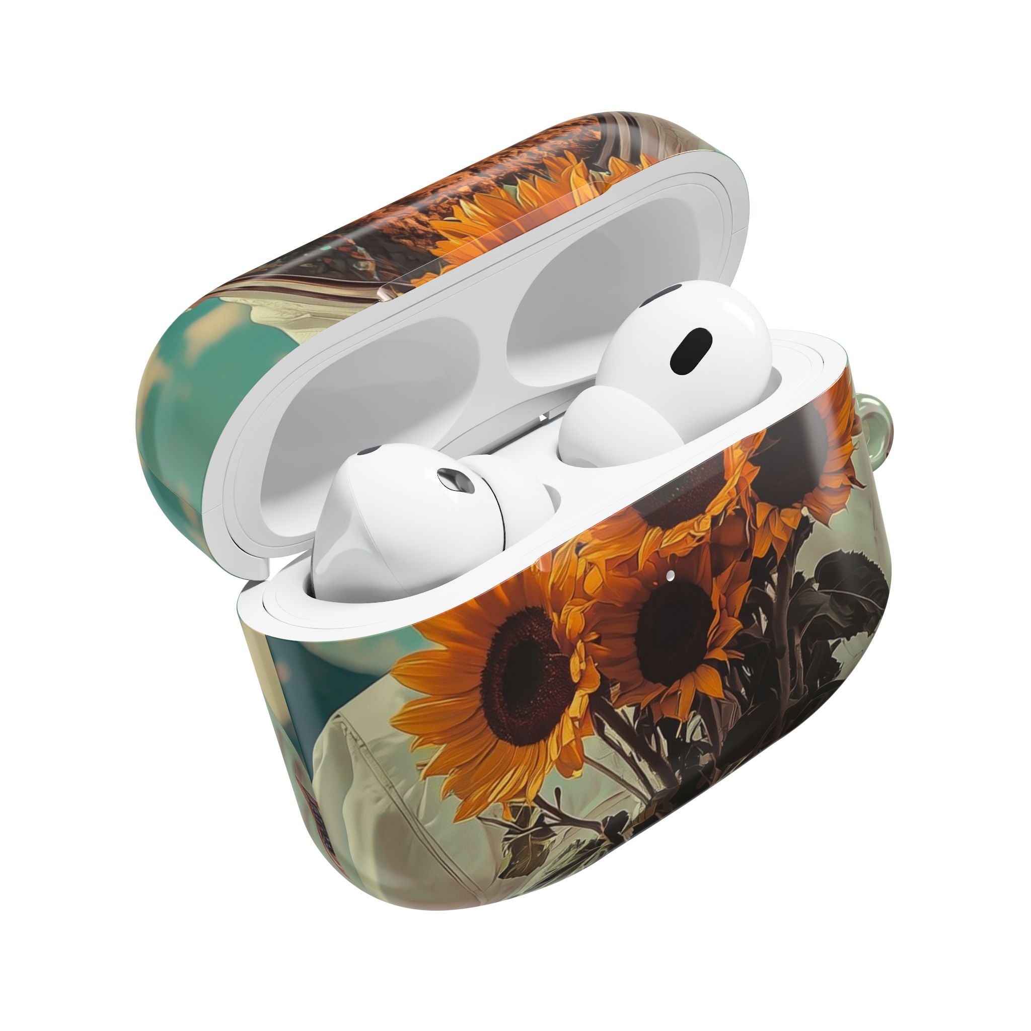 Sunflower Astronaut - AirPods Case