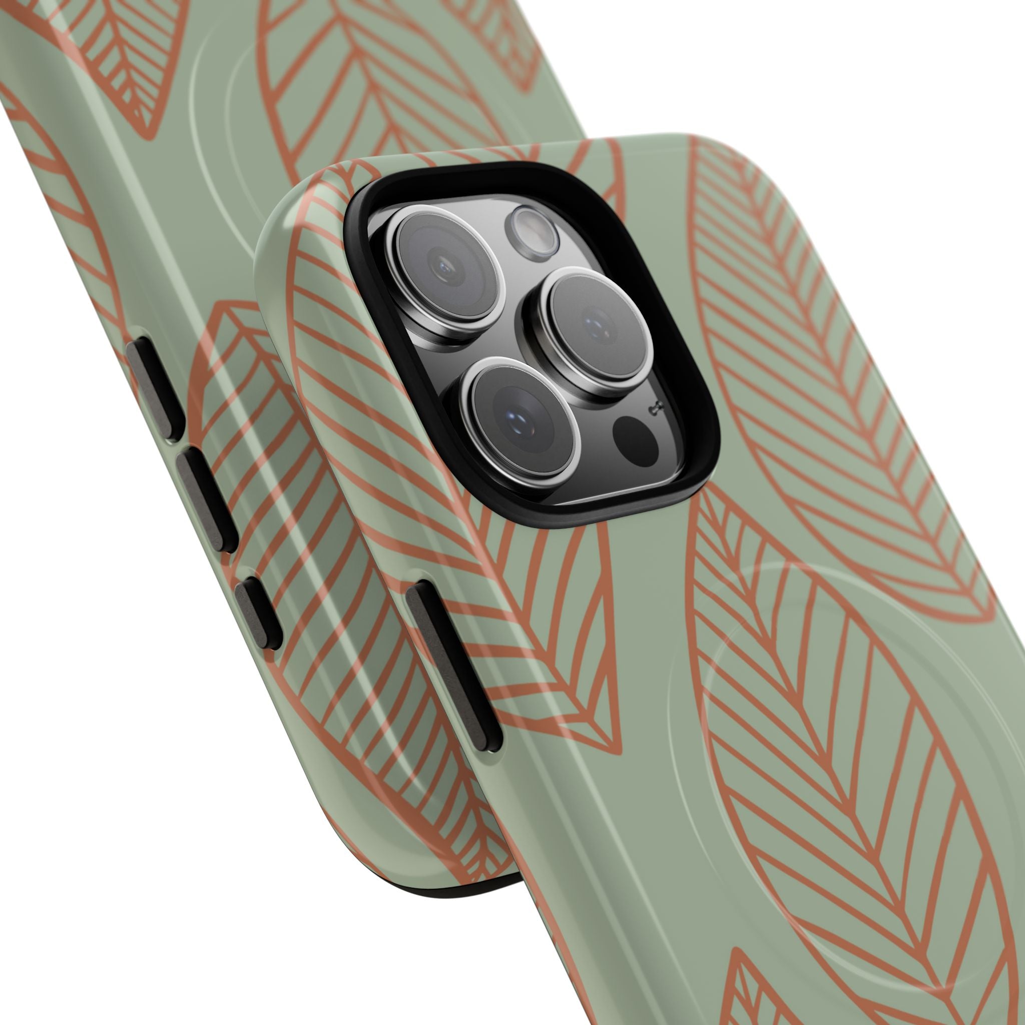 Sage Earth Leaves · Tough+ Phone Case for iPhone · Magsafe