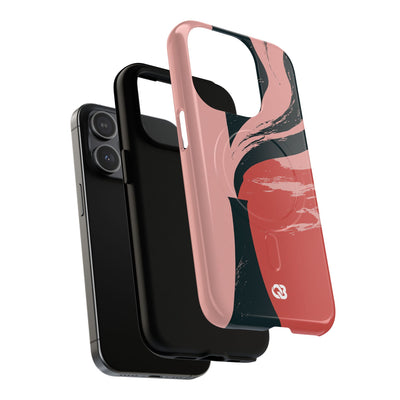 Pink Tough 2.0 Magsafe Phone Case for iPhone - Cinder Rose Plume