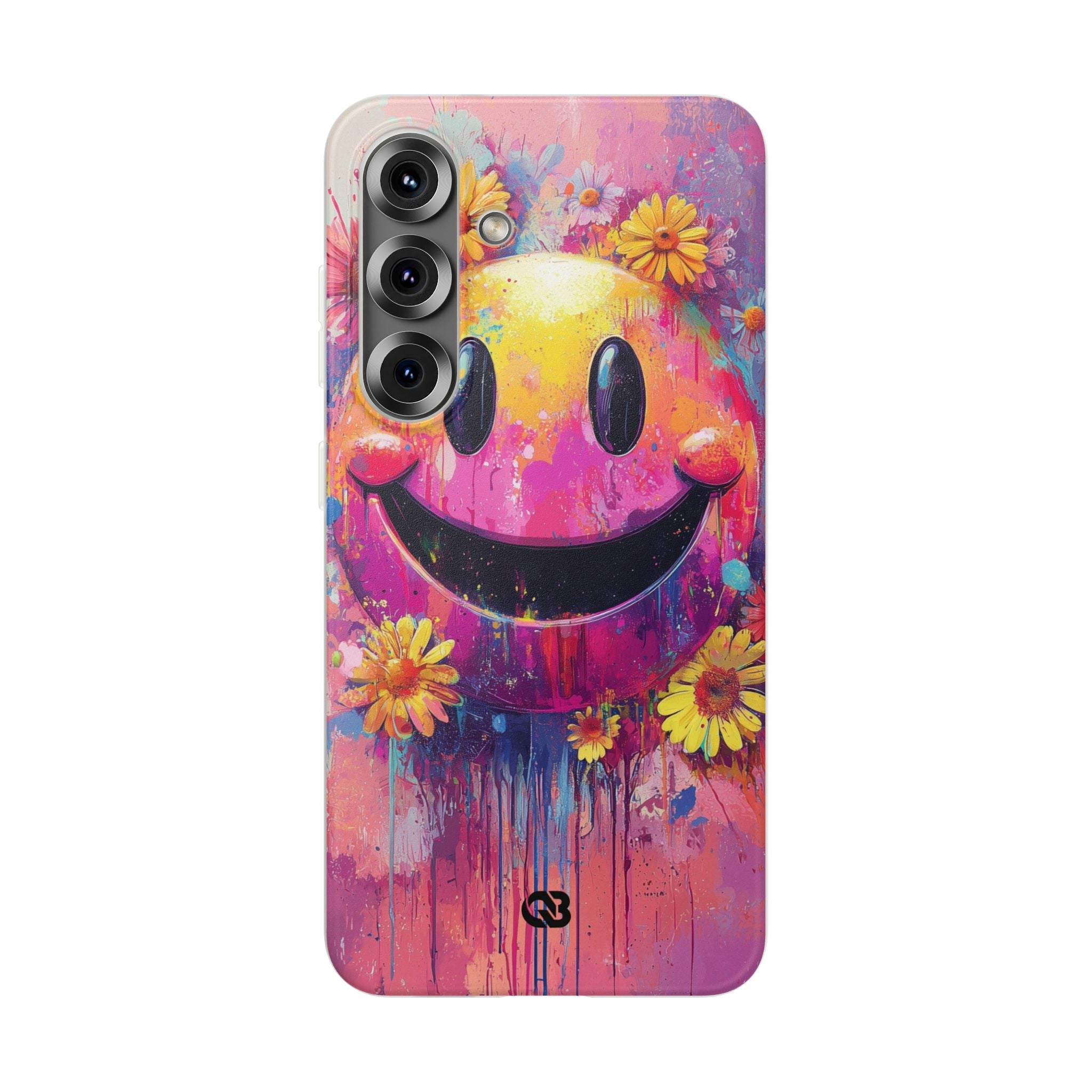 Vivid Grin Graffiti · Soft Phone Case for Samsung