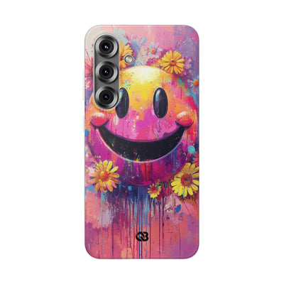 Vivid Grin Graffiti · Soft Phone Case for Samsung