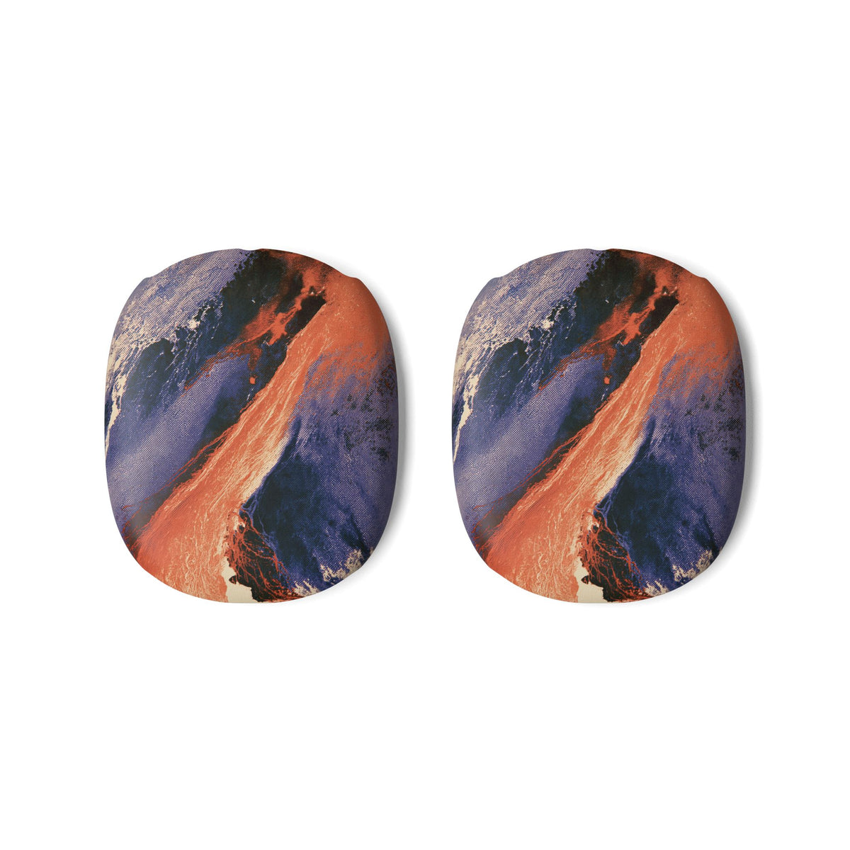 Solar Aura Drift · Hard Case for AirPods Max · Orange