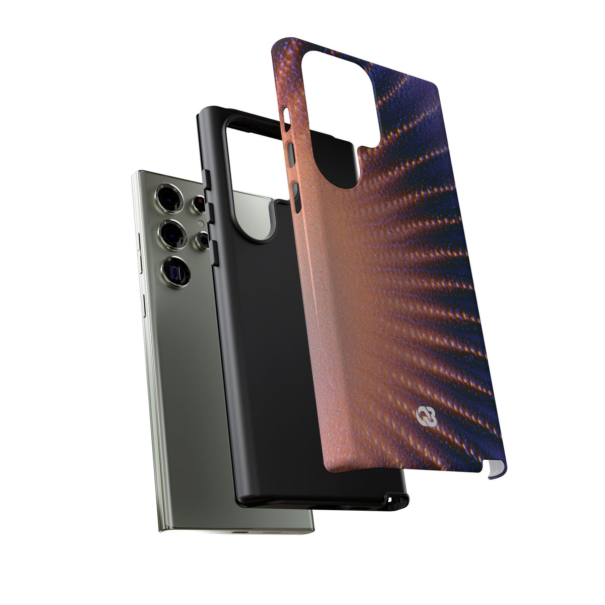 Luminous Aura Burst · Tough Phone Case for Samsung · Blue