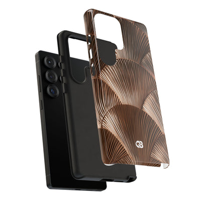 Rose Gilded Fan · Tough Phone Case for Samsung · Gold