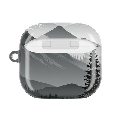 Alpine Horizon · Hard Case for AirPods & AirPods Pro · Black