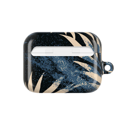 Indigo Palm Horizon · Hard Case for AirPods & AirPods Pro · Blue