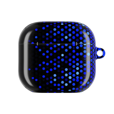 Cobalt Hex Dispersion · Hard Case for AirPods & AirPods Pro · Blue