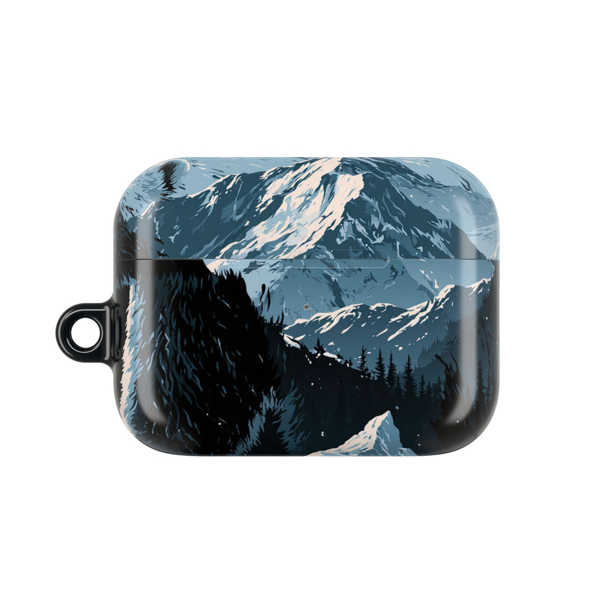 Nordic Arctic Bear · Hard Case for AirPods & AirPods Pro · Black