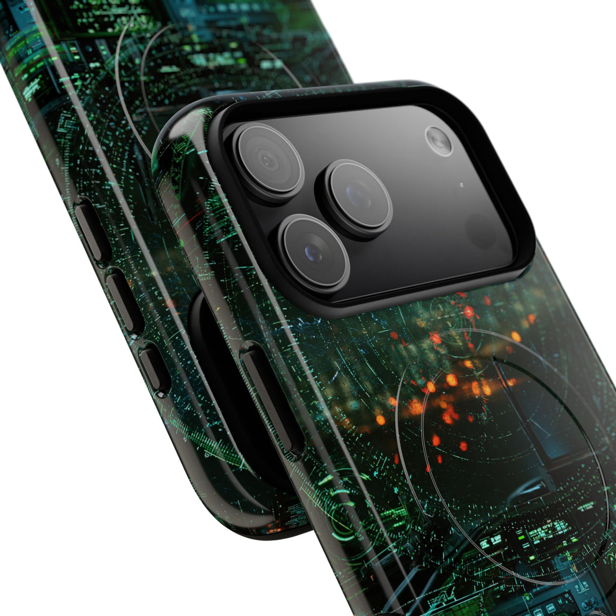 Tactical Avionics HUD · Tough 2.0 Magnetic Phone Case for iPhone · Green