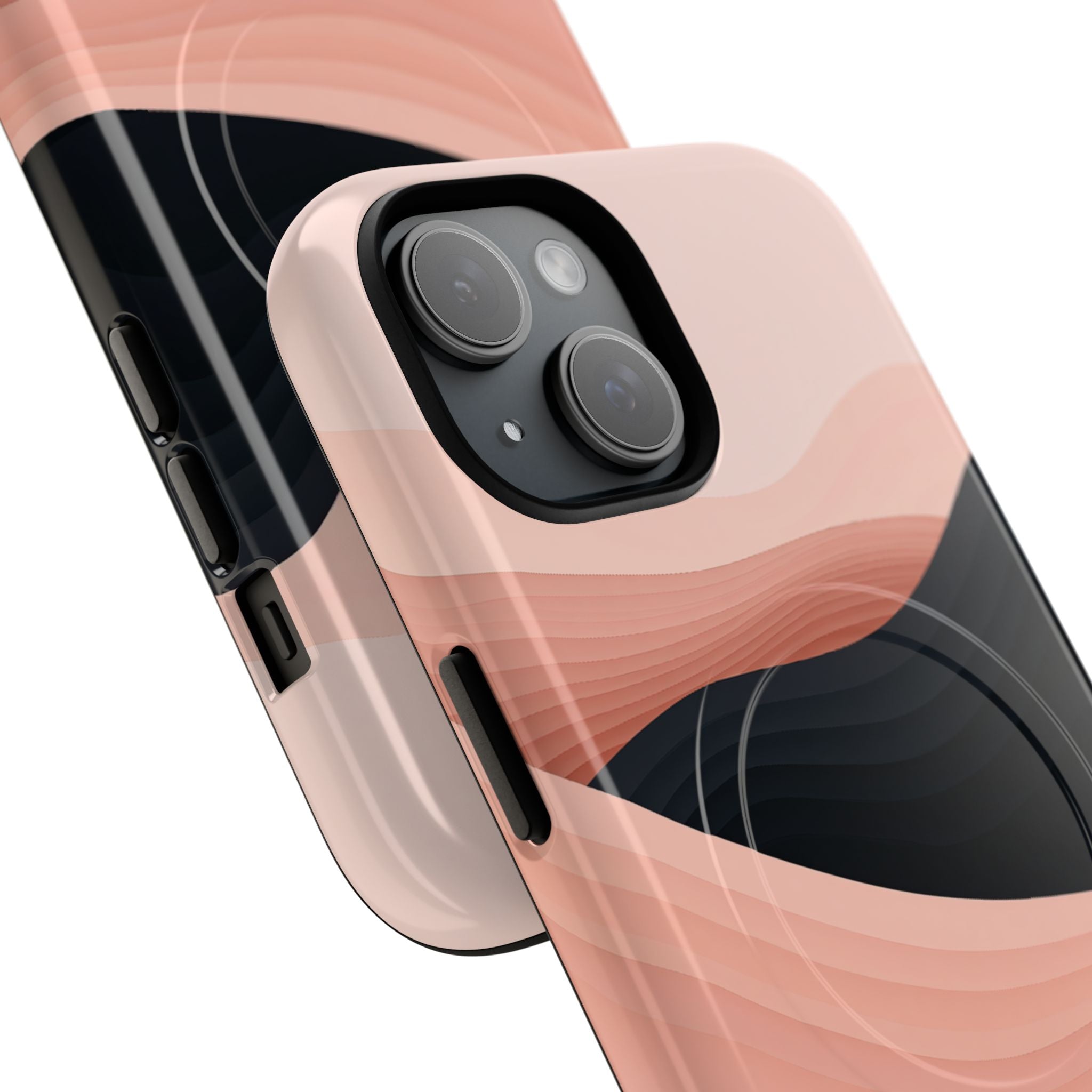 Pink Tough 2.0 Magsafe Phone Case for iPhone - Dune Shadow Layers