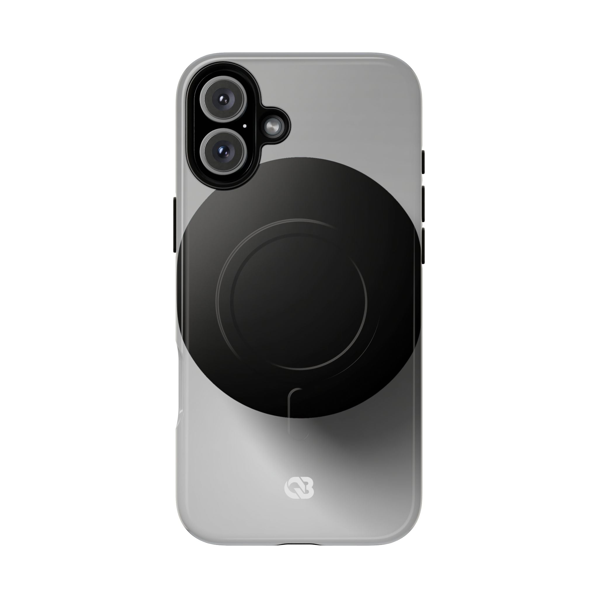 Grey Tough 2.0 Magsafe Phone Case for iPhone - Matte Onyx Sphere