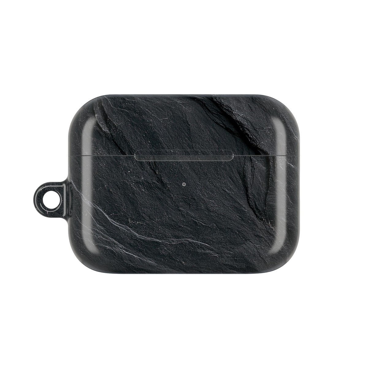 Dark Slate Strata · Hard Case for AirPods & AirPods Pro · Black