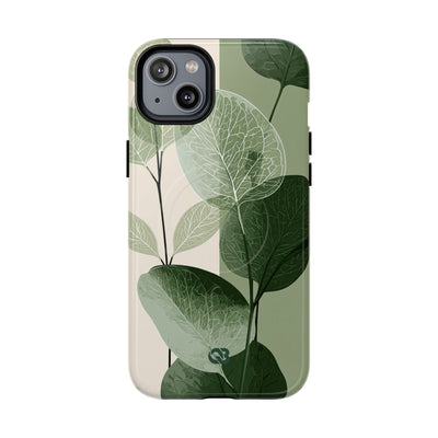 Layered Eucalyptus Study · Tough 2.0 Magnetic Phone Case for iPhone · Green