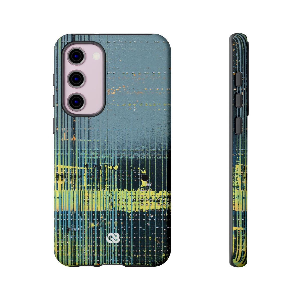 Acid Raster Circuit · Tough Phone Case for Samsung · Teal