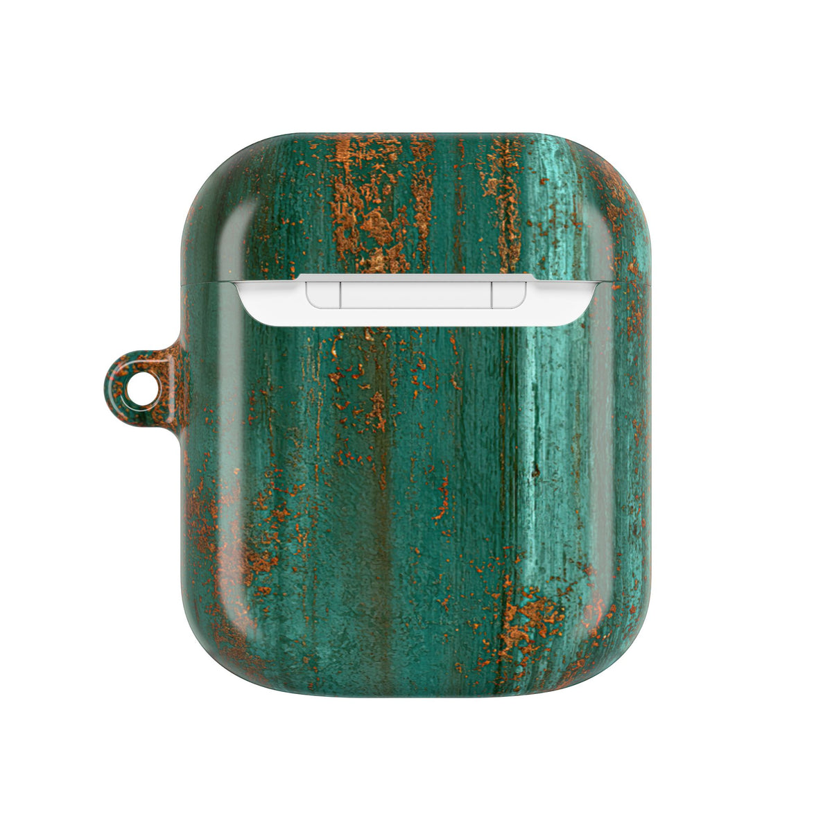 Oxidized Verdigris · Hard Case for AirPods & AirPods Pro · Teal