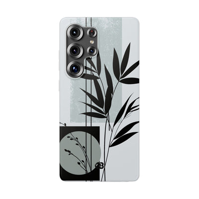 Grey Lite Phone Case for Samsung - Sage Bamboo Noir