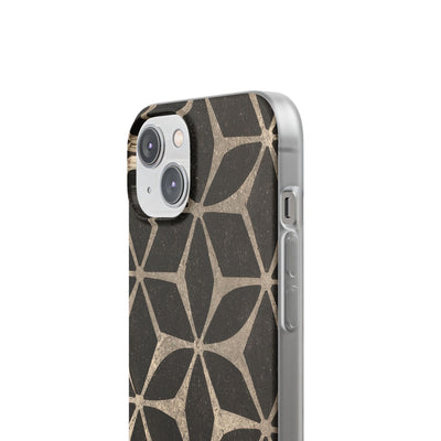 Concrete Mosaic Star · Lite Phone Case for iPhone ·  Black