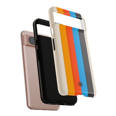 Retro Racing Stripes · Tough Phone Case for Google Pixel