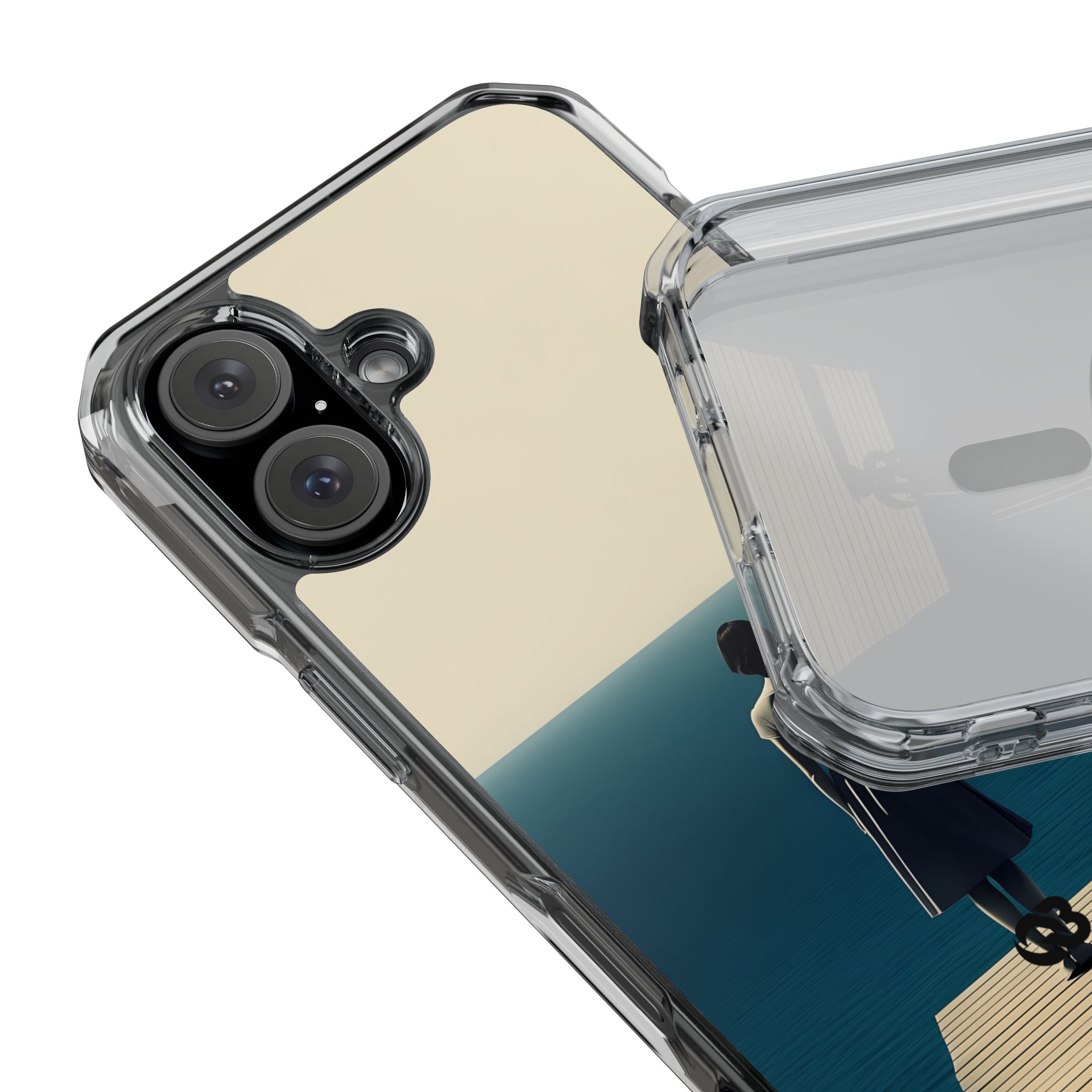 Solitary Blue Horizon · Impact Hoesje voor iPhone · Magsafe