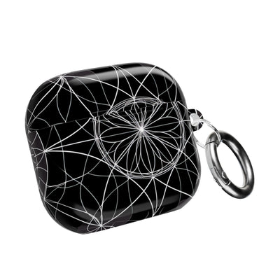 White Mandala Radiance - AirPods Case
