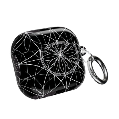 White Mandala Radiance - AirPods Case
