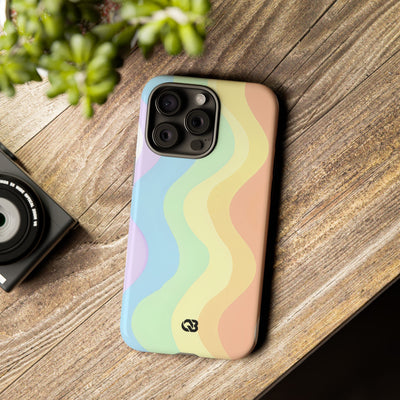 Pastel Ripple Flow · Tough Case na iPhone
