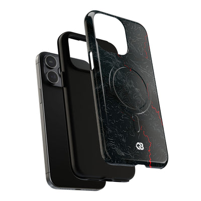 Crimson Rift · Tough 2.0 Magnetic Phone Case for iPhone · Black