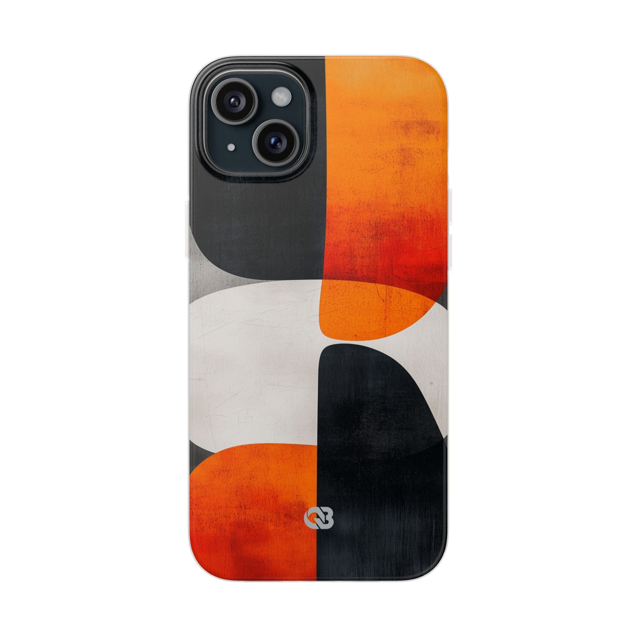Burnt Amber Flow · Soft Phone Case for iPhone