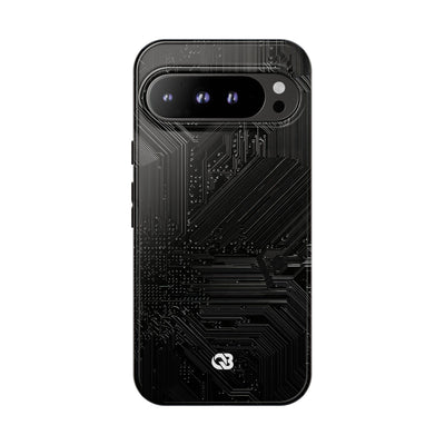 Obsidian Circuitry · Tough Phone Case for Pixel ·  Black