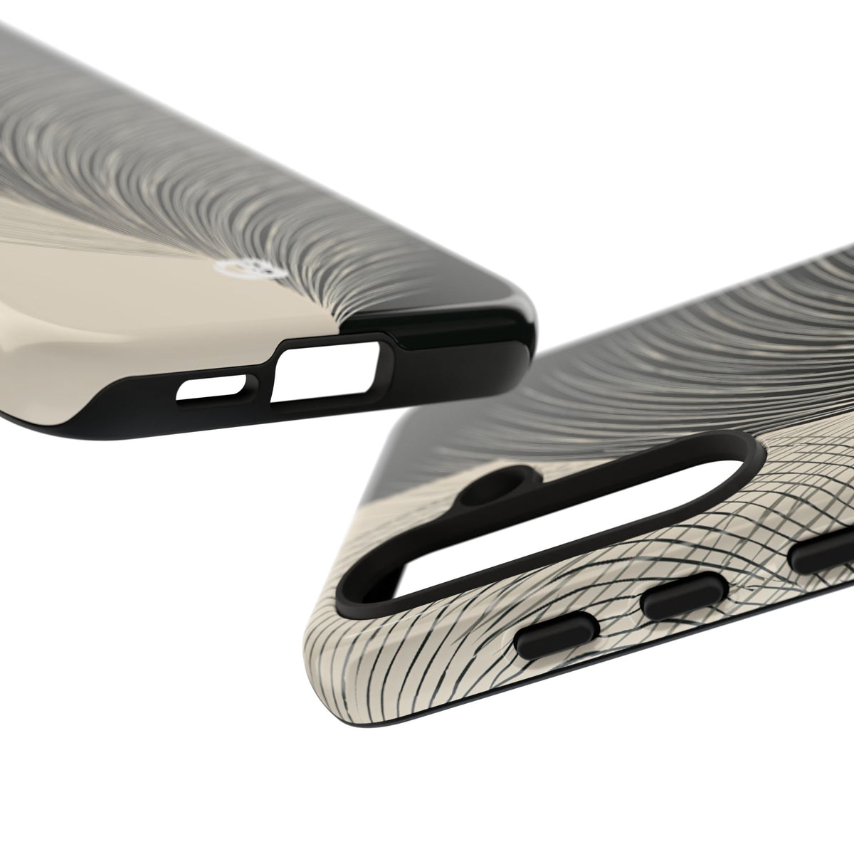 Minimal Frond Study · Tough Phone Case for Samsung · Black