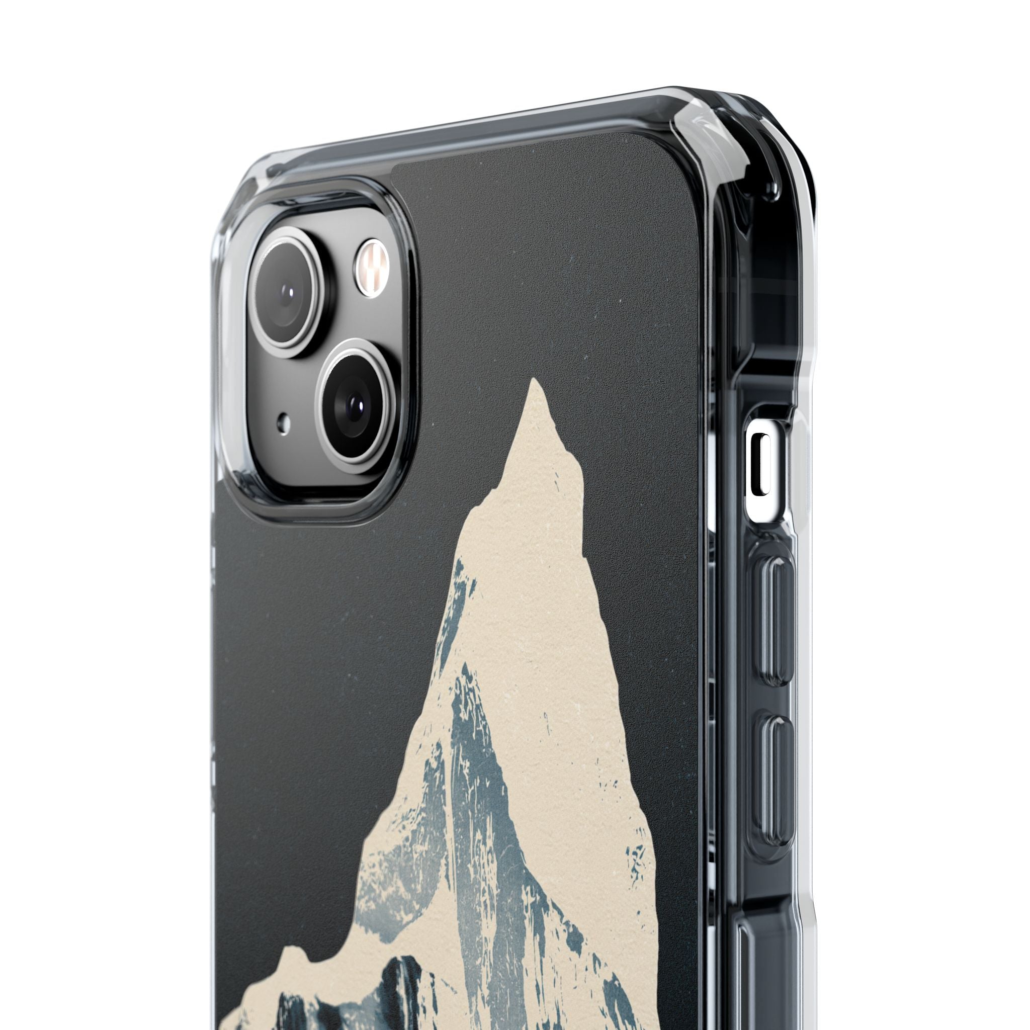 Blue Impact MagSafe Phone Case for iPhone - Frozen Navy Monolith