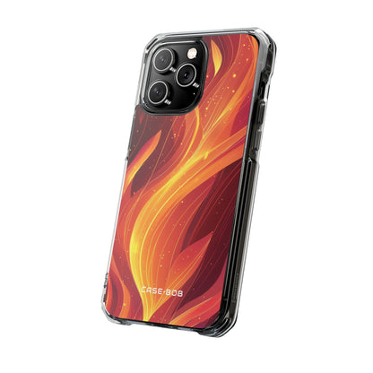 Flaming Flow iPhone 14 Pro Max Case - Impact