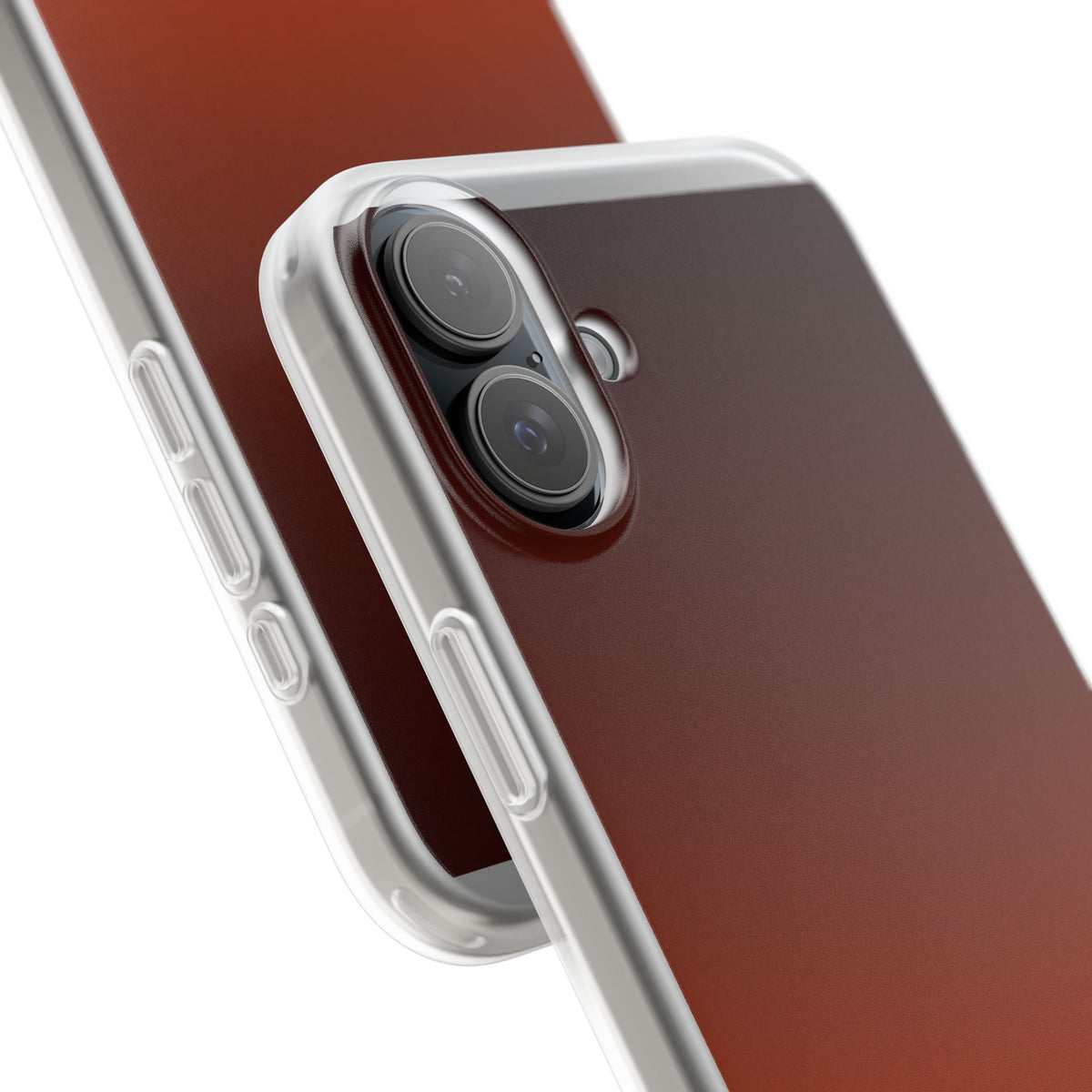 Burnt Amber Spectrum · Lite Phone Case for iPhone ·  Orange
