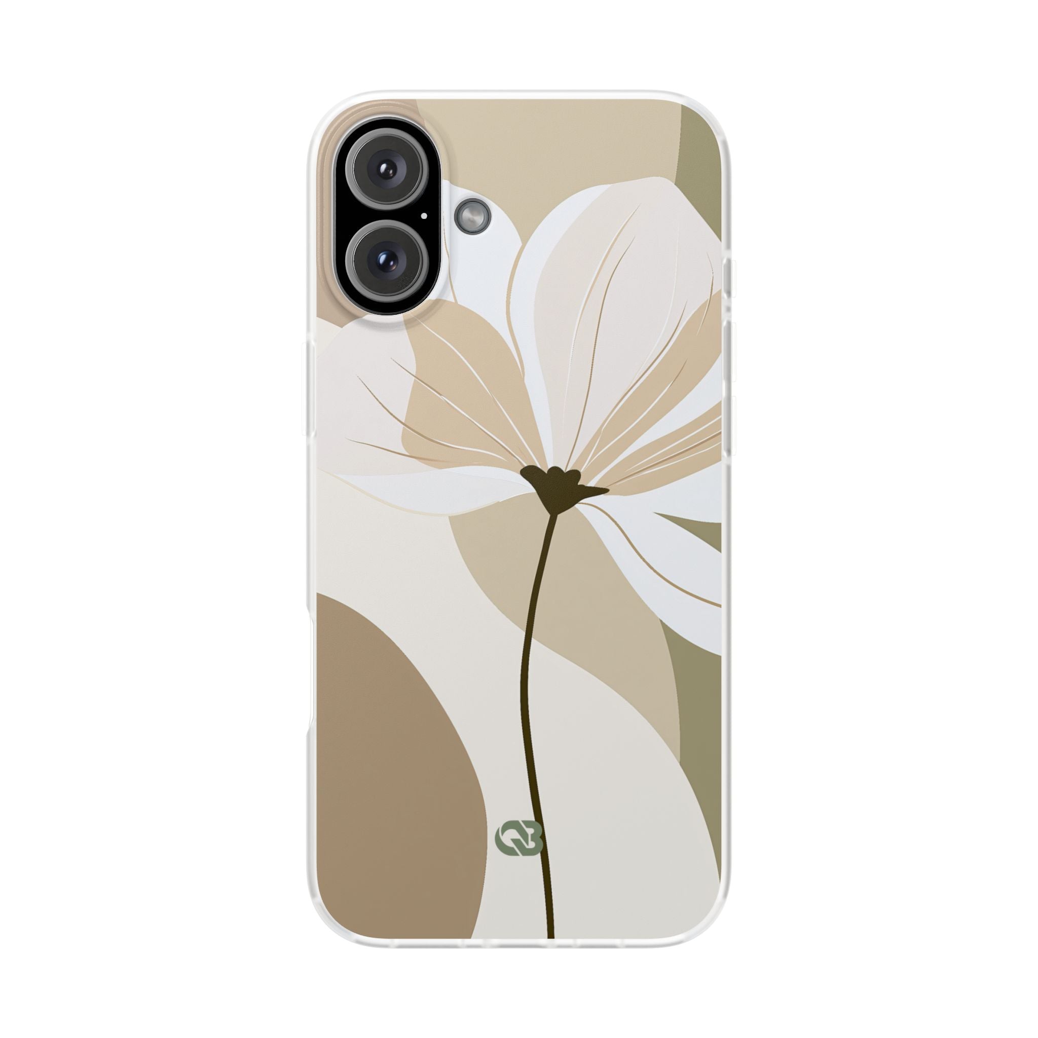 Beige Lite Phone Case for iPhone - Sage Linen Magnolia