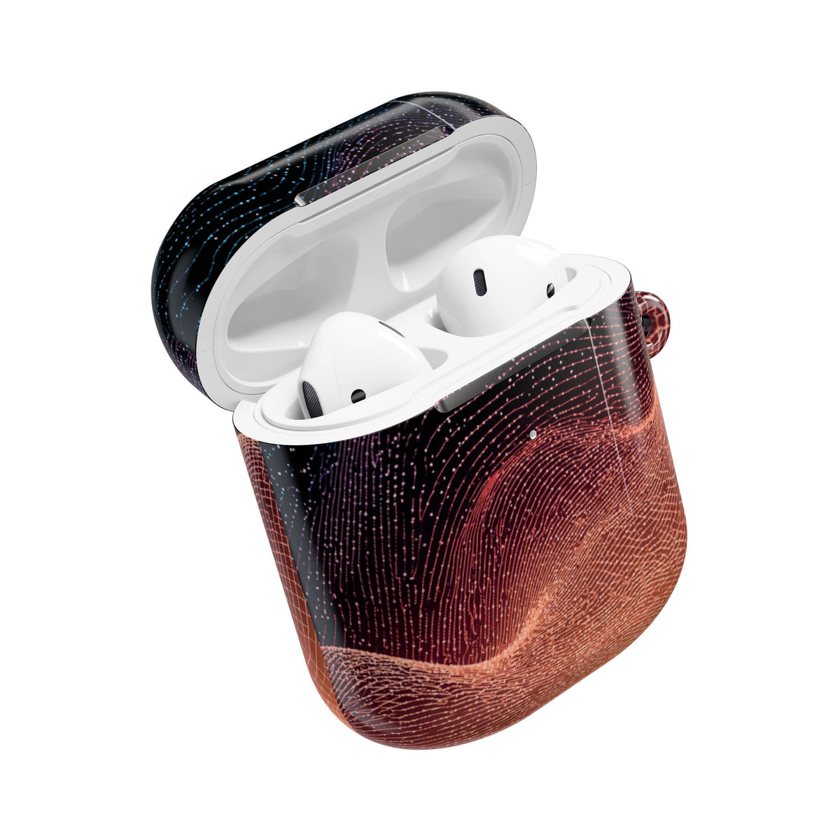 Spectral Elevation · Hard Case for AirPods & AirPods Pro · Orange