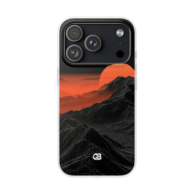 Solar Ridge Mesh · Lite Phone Case for iPhone ·  Black