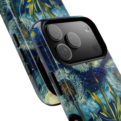Starry Dandelion Swirl · Tough+ Coque de téléphone pour iPhone · Magsafe