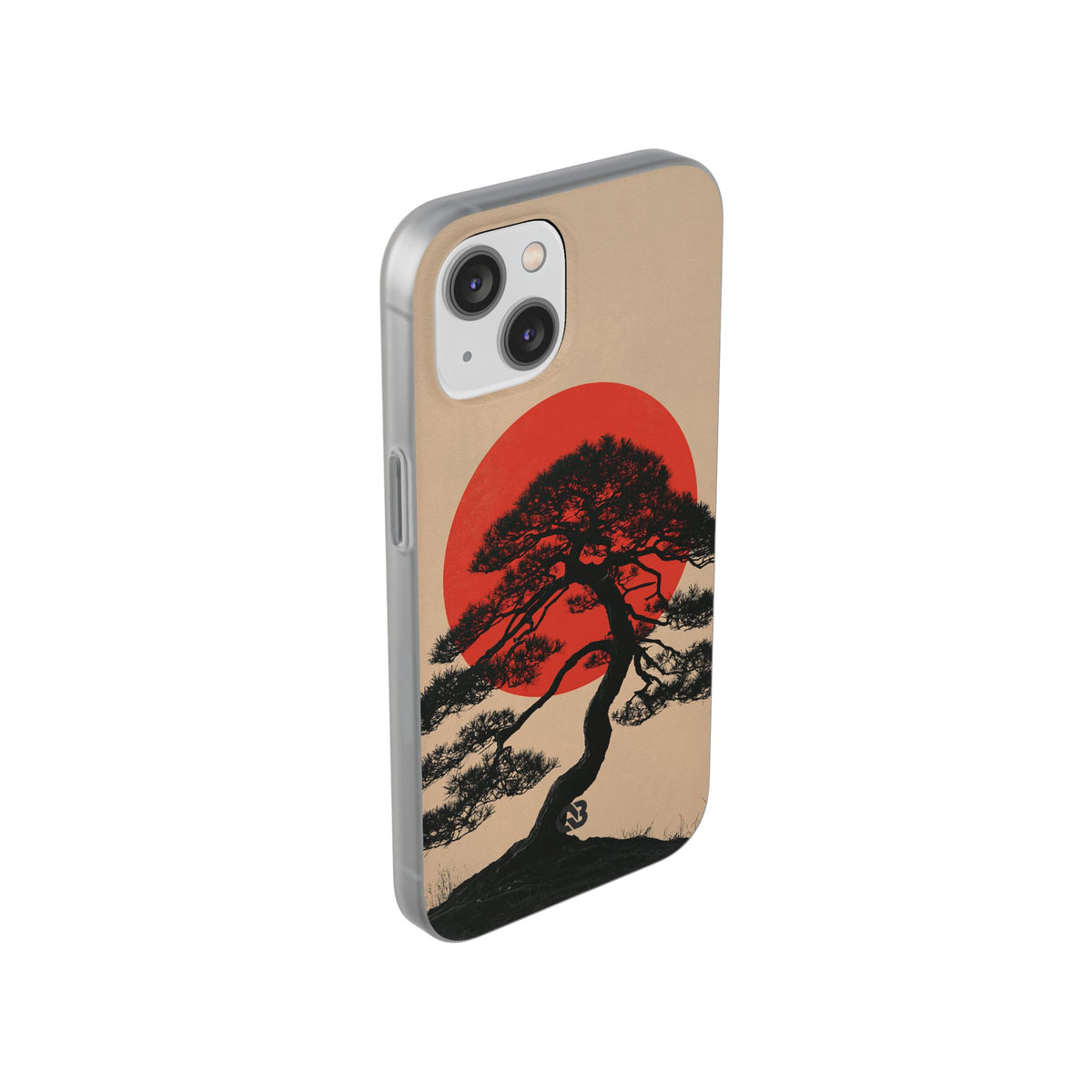 Crimson Pine Solitude · Lite Phone Case for iPhone ·  Beige