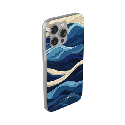 Ocean Rhythm iPhone 14 Pro Max Case - Soft