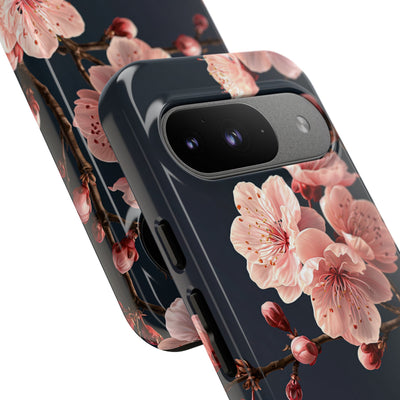 Midnight Sakura Bloom · Tough Phone Case for Pixel ·  Pink