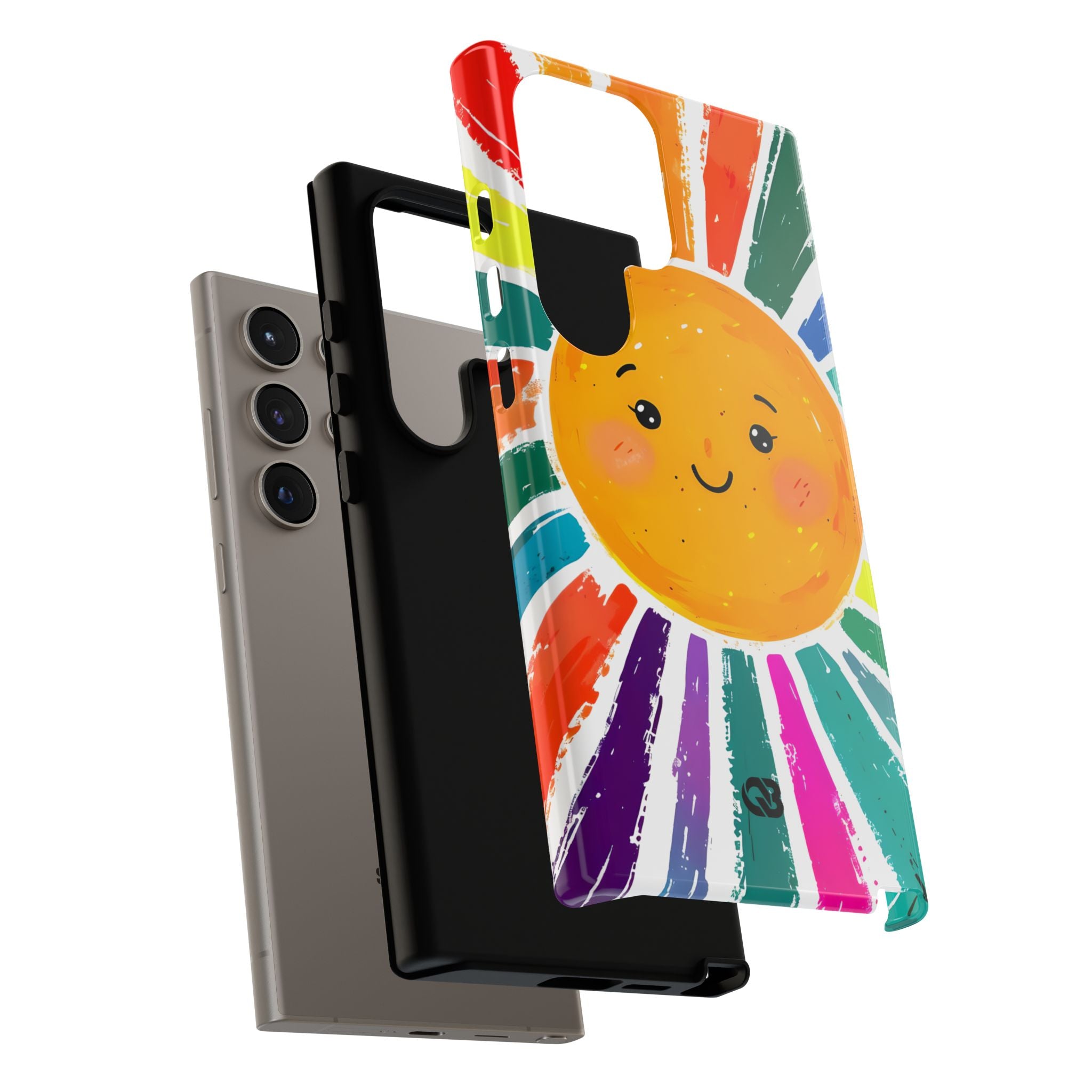 Vibrant Solar Smile · Tough Phone Case for Samsung