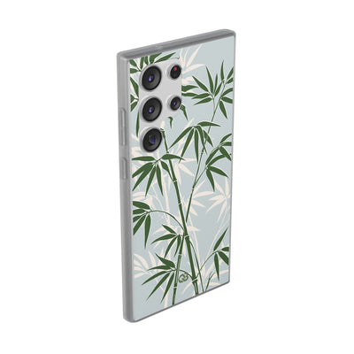 Green Lite Phone Case for Samsung - Kyoto Bamboo Canopy